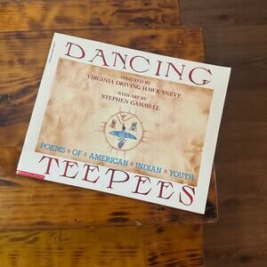 Vintage 1991 Dancing Teepees Poems Of American Indian Youth Paperback Book